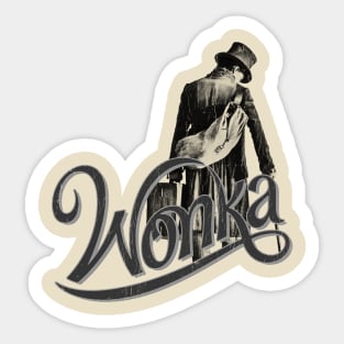 Wonka 2023 Retro Sticker